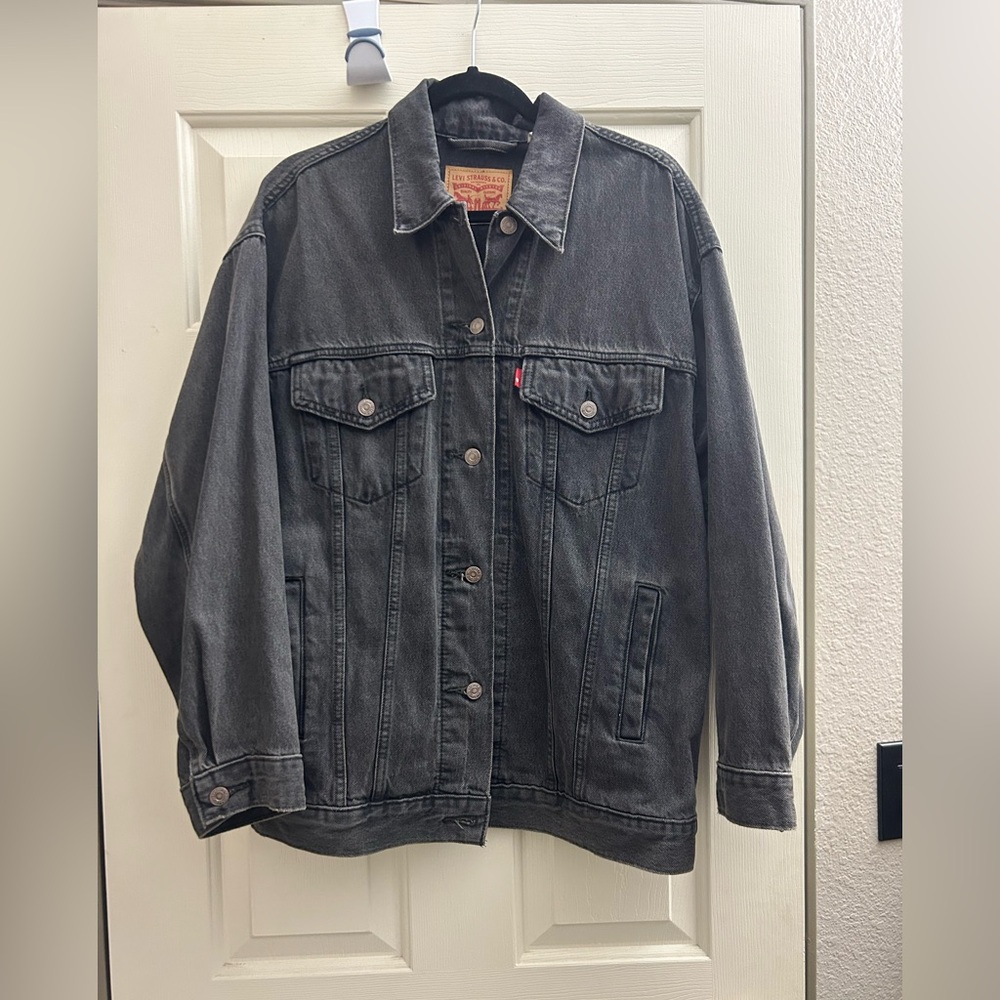 Levi's XL trucker black denim Jacket